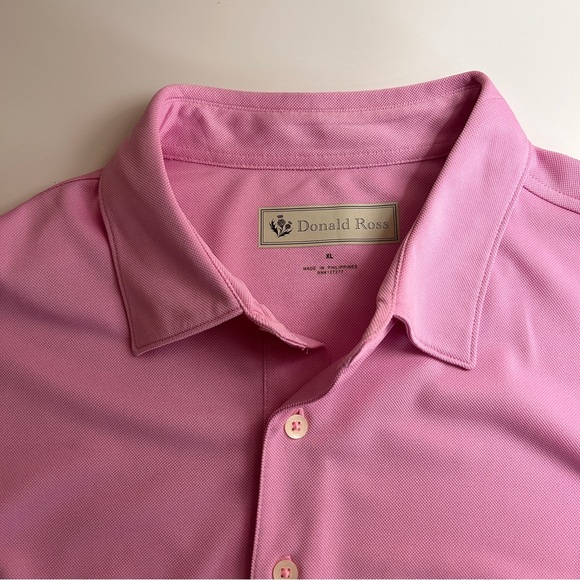 Donald Ross Sportswear men’s pink golf polo size XL - Picture 6 of 7